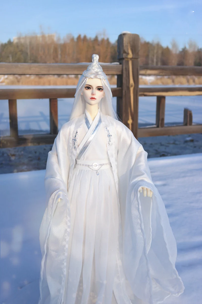 1/4 1/3 весы древний костюм BJD Hanfu Robe Warrior наряд для MSD SD13 SSDF ID75 кукла Strong Uncle аксессуары
