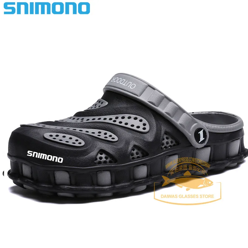 

Summer Sandals Men Breathable Outdoor Slippers Women Antiskid Aqua Wading Fishing Shoes Thick Outsole Beach Sandals for Fishing