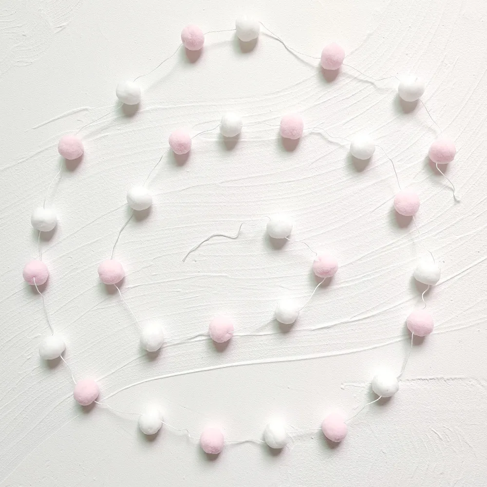 

Текстильная гирлянда из войлока для девочки