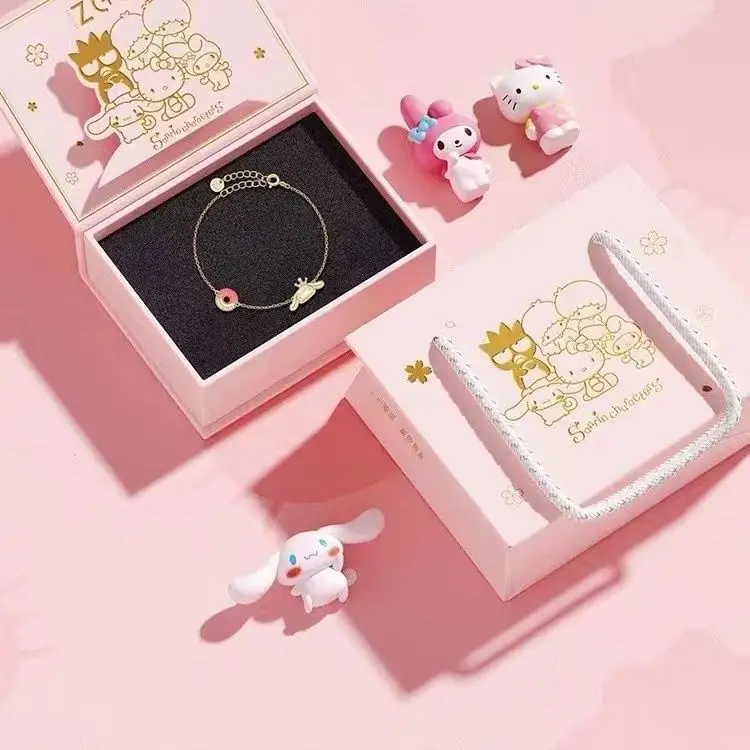 

Sanrios Cinnamoroll Bracelet Sweet Charm Girls Friendship Fashion Jewelry Bracelets Girls Gifts Designer Jewelry Party Gift