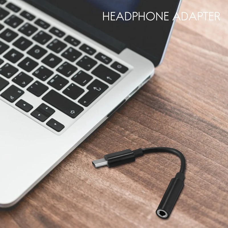 Переходник для кабеля с USB C на 3 5 мм наушников/наушников переходник со штекера Type 1