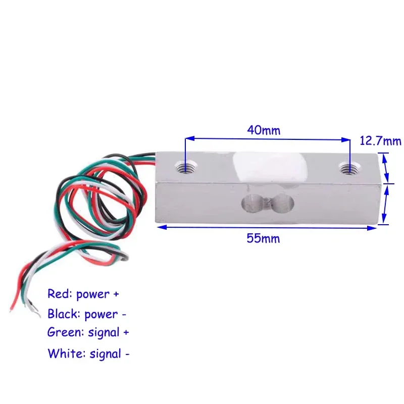 Цифровой датчик веса ячейки нагрузки 1 3 5 10 20 50 кг HX711 Модуль электронные весы