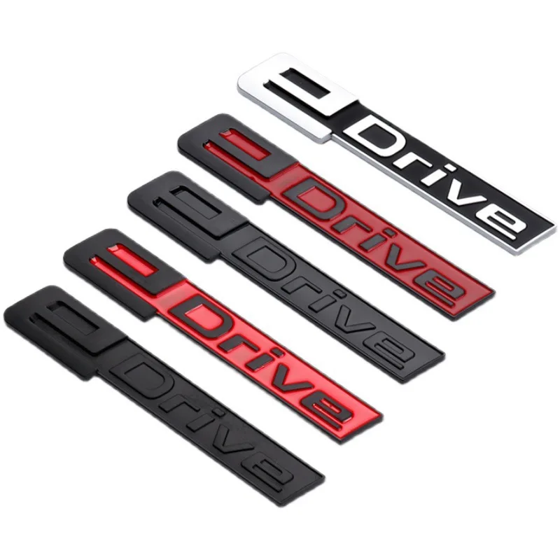 

eDrive Car Trunk Capacity Sticker Rear Tail Letter Badge Emblem For BMW 7 X1 X3 X5 i8 eDrive Styling Fender