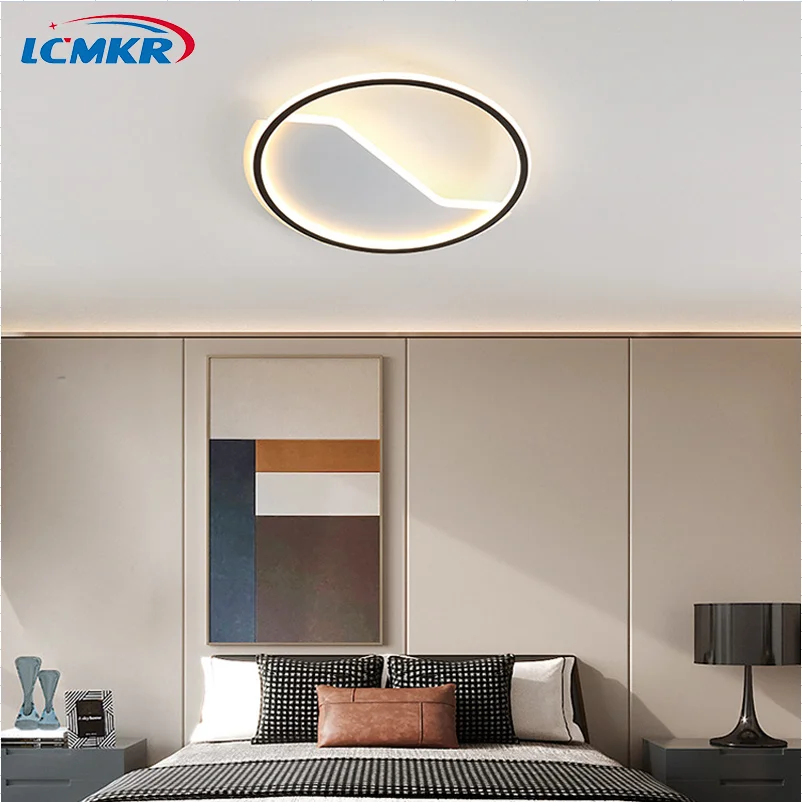 Популярная ультратонкая светодиодная люстра простой современный креативный