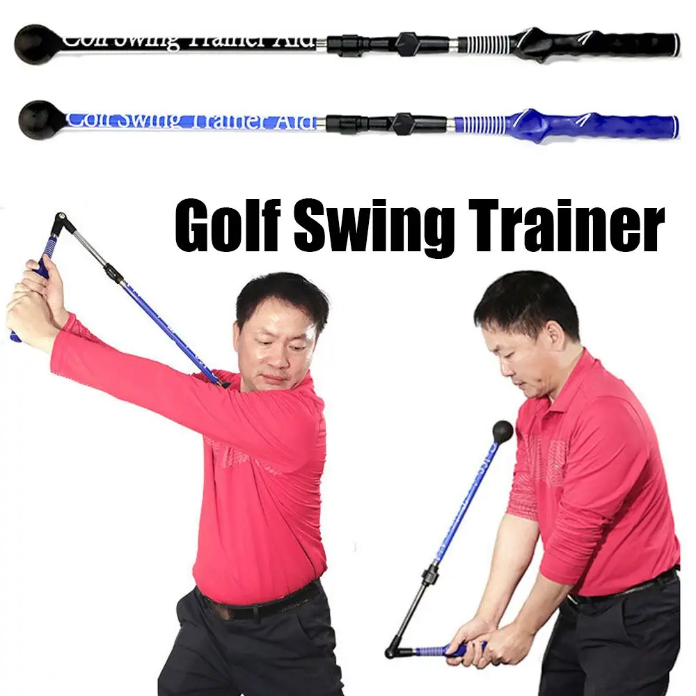 

Portable Heavy Head Outdoor Corrective Posture Training Stick Golf Swing Trainer Practice Golf Clubs Teaching Aid