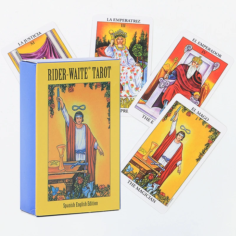 

78 Tarot Cards For Divination Personal Use Oracle Deck Full English Version Board Games