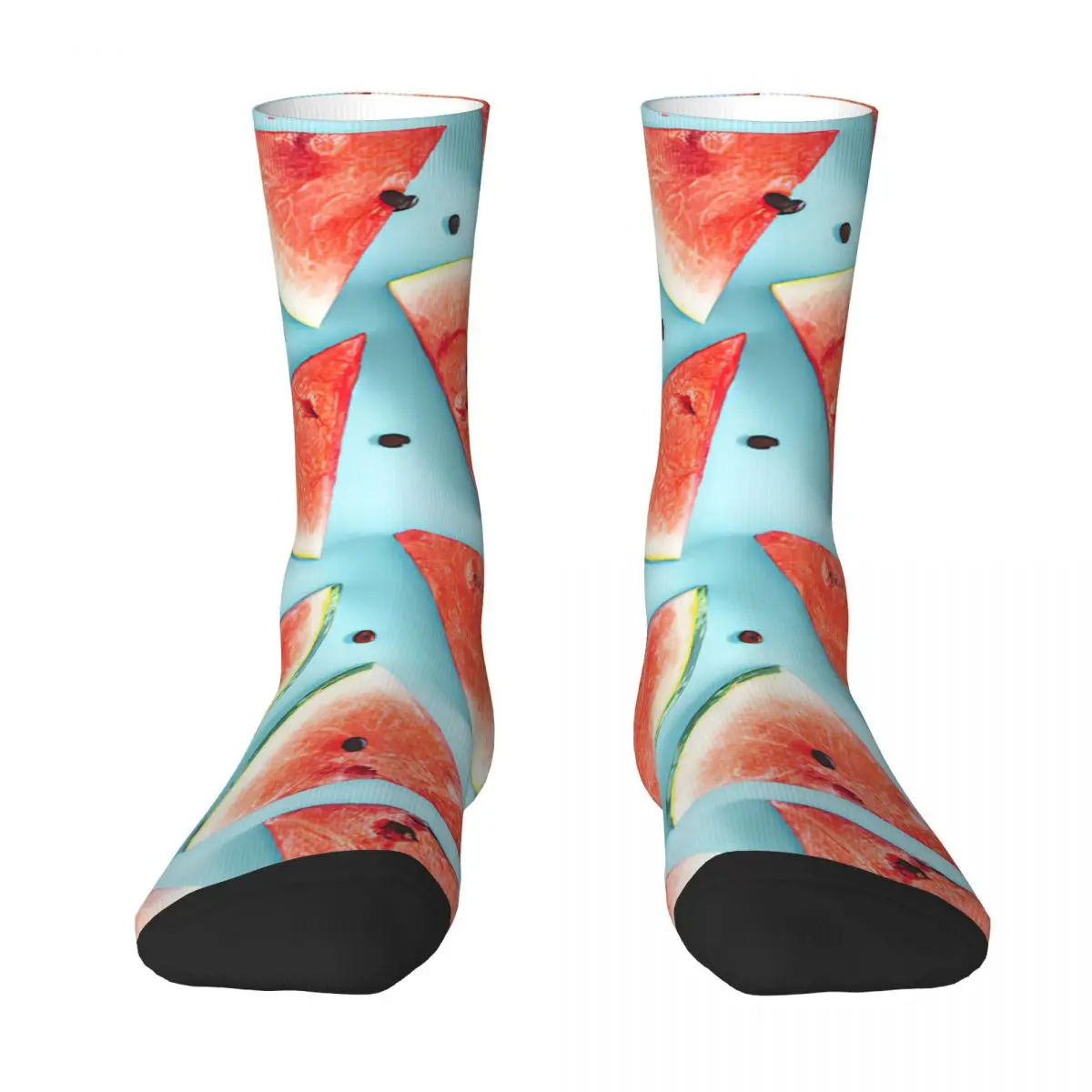 Seamless Pattern Watermelon Adult Socks,Unisex socks,men Socks women Socks