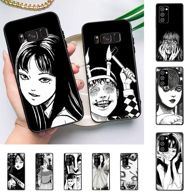 

Anime Tomie Revenge Junji Ito Horror Cartoon Phone Case For Samsung J 7 plus 7core J7 neo J6 plus prime J6 J4 J5 Mobile Cover