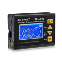 tll 90s super high precision laser level lcd display angle meter 0 005 professional dual axis digital laser level inclinometer