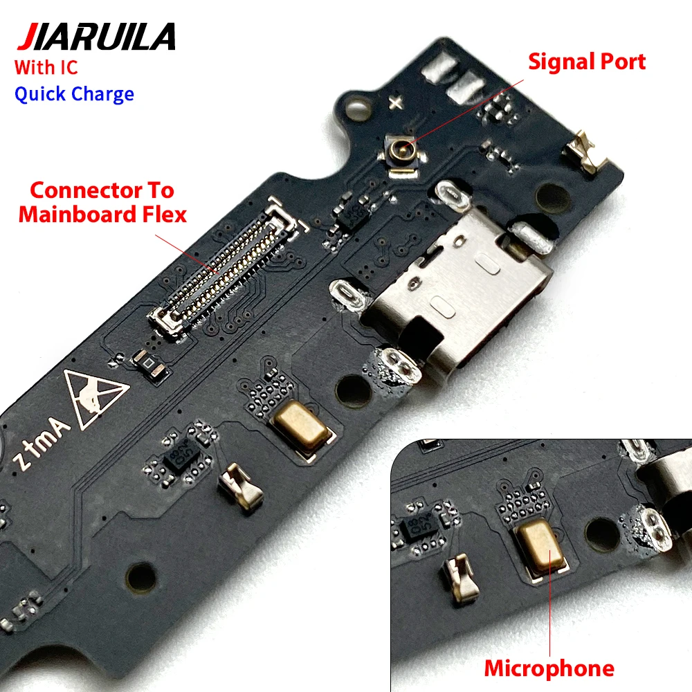 USB-разъем для зарядки (гибкий шлейф) для ZTE Nubia Music, Nubia Neo 2, Nubia Neo 8150N, Nubia Neo 5G, гибкий шлейф портов зарядки (art.: 3920dc24dc5b7) - 3920dc24dc5b7