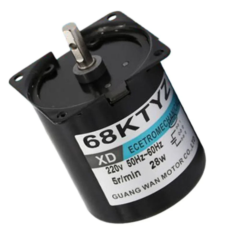 Мощный синхронный редукторный двигатель 68KTYZ 2 5 об/мин 110 подходит для различных