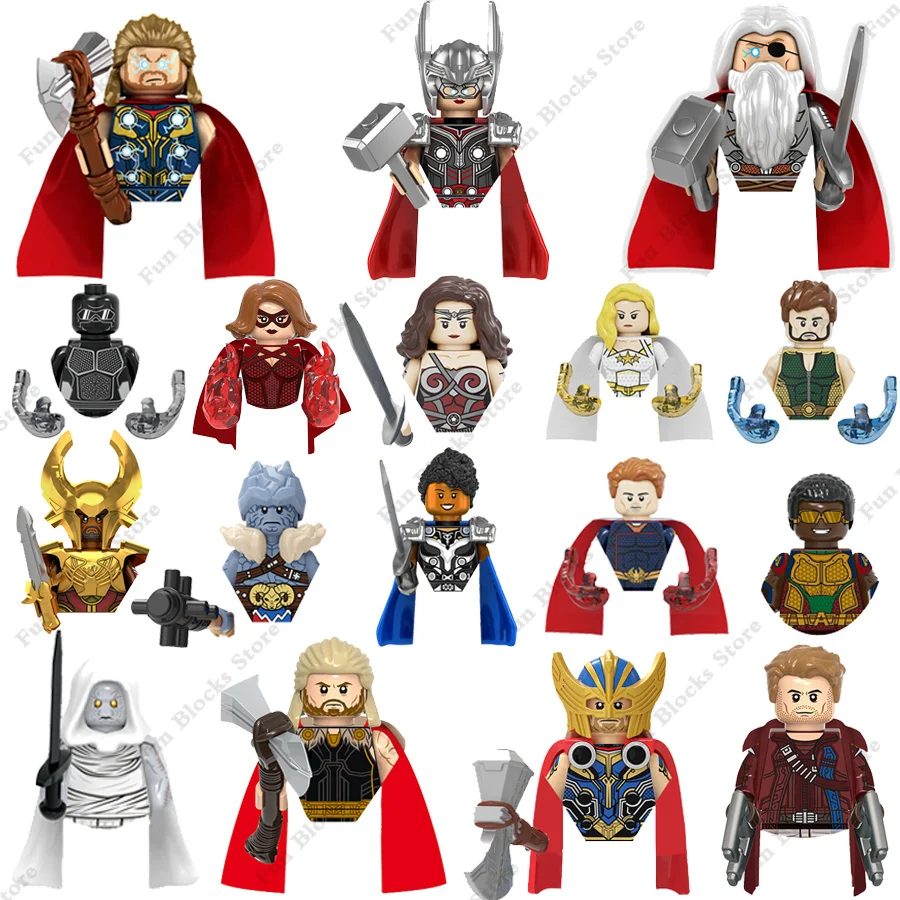S Building Blocks Bricks Movie Dolls Model Kids Toys Gift
