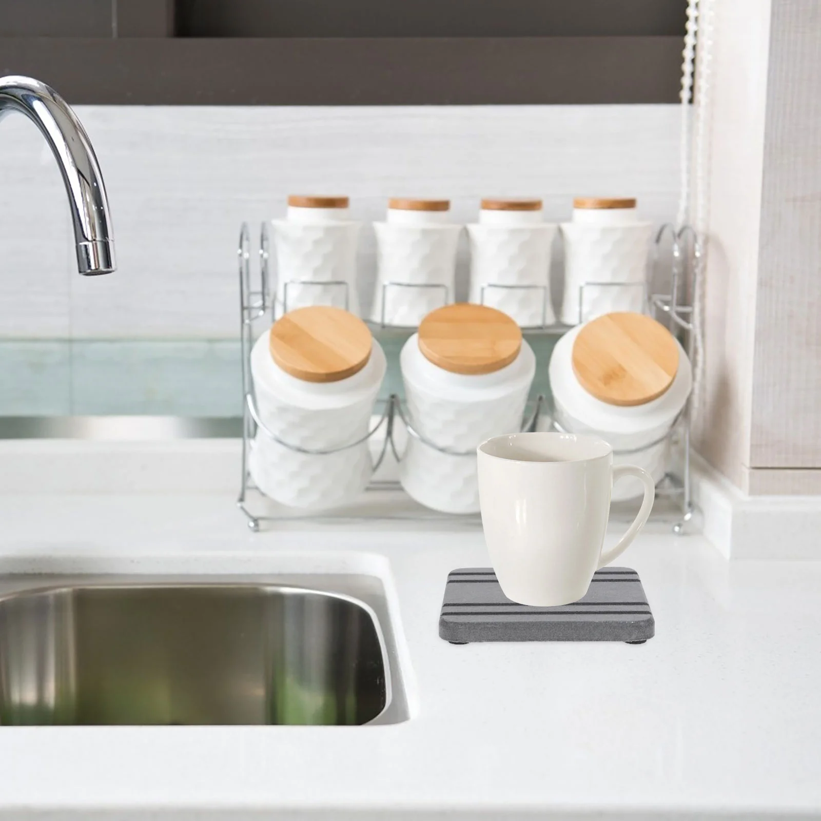 3 шт. диатомитовый поднос впитывающий камень сушилка для раковины кухонный