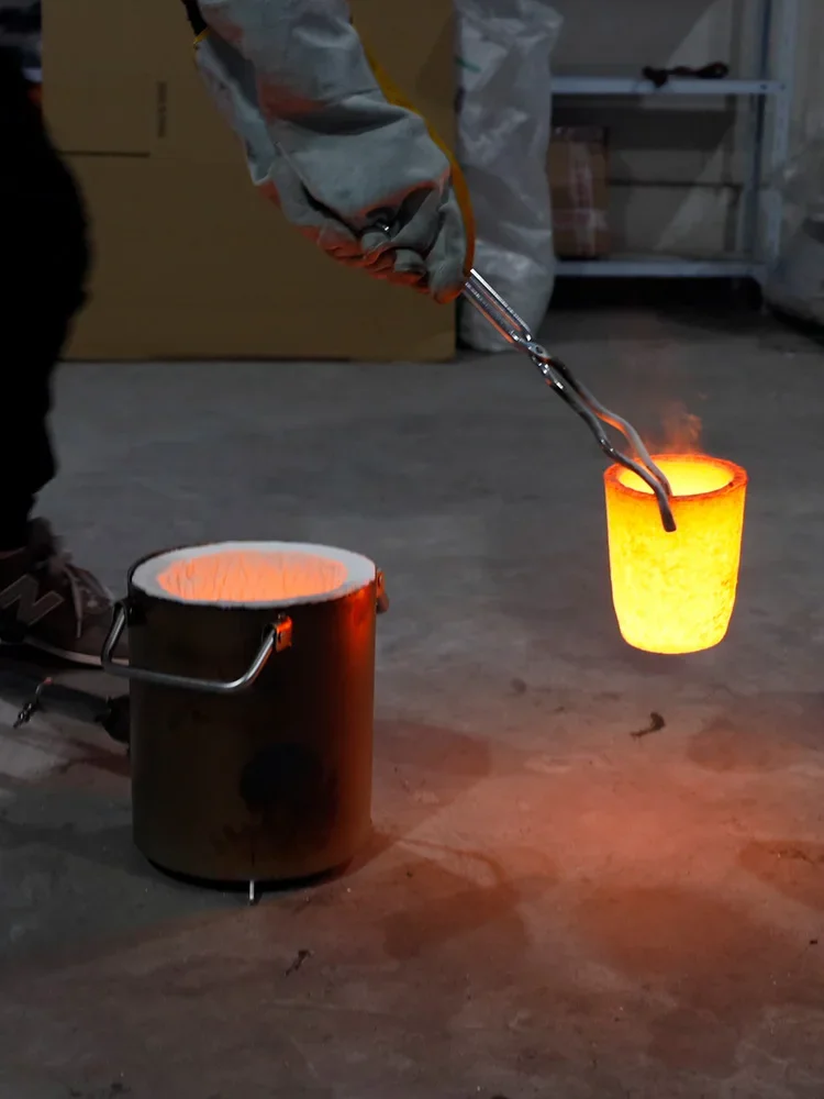 Печи аксессуары кирпичная графитовая тигель устойчивость к высоким