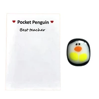 a little pocket penguin hug miniature penguin become happy miniature penguin become happy cartoon collection toys for penguin