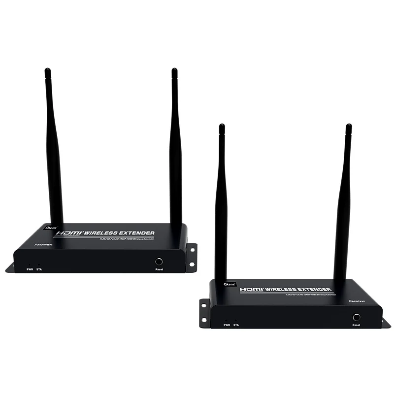 

1080P 200M Wireless WiFi Laptop PC To TV Meeting Projection HDMI Extender Video Converter Can 1 Transmitter To Multi Receivers