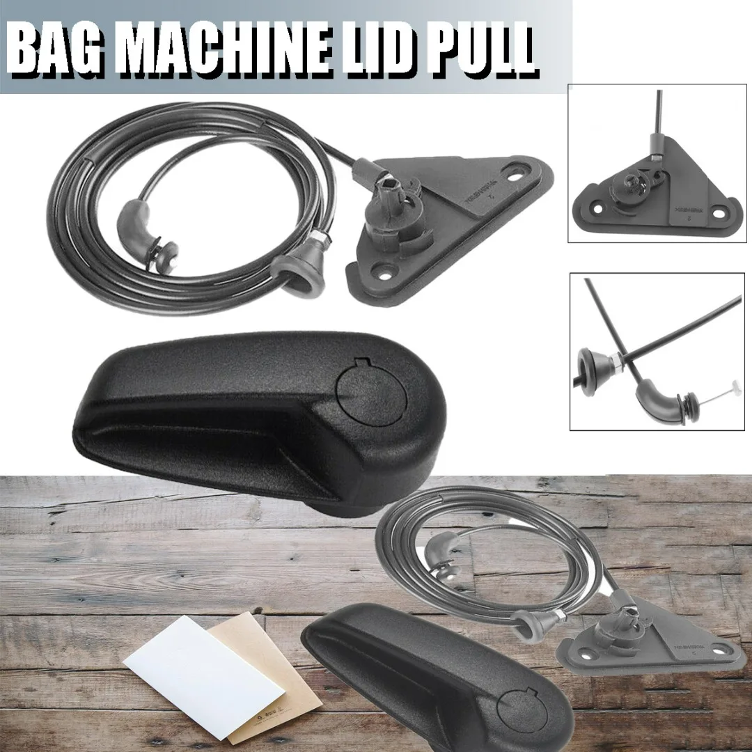 

New 1set Durable Bonnet Hood Machine Cover Cable Black For Ford Mondeo Mk4 Galaxy S-Max Release Lever Handle