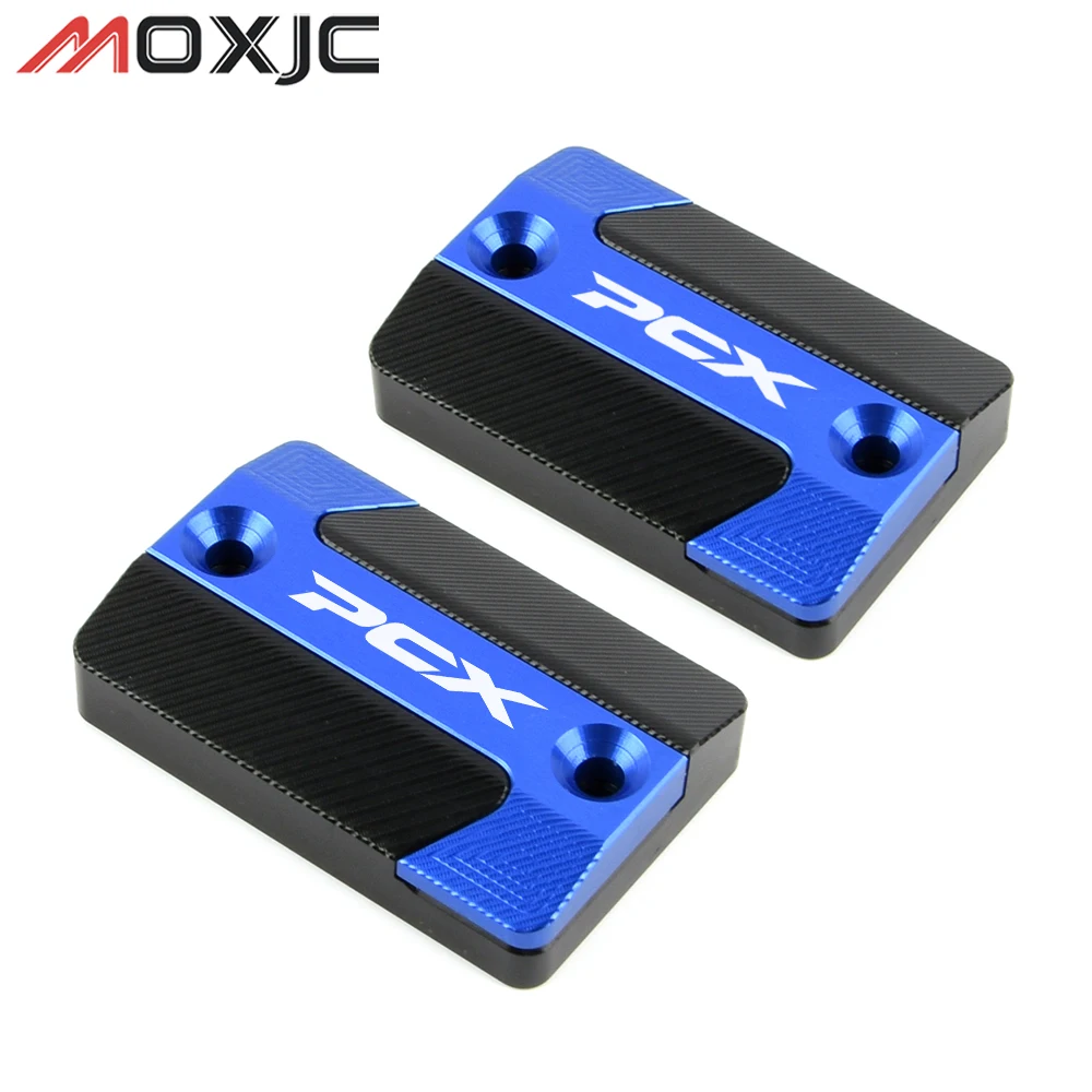 

Motorcycle CNC Aluminum Alloy Front Brake Fluid Reservoir Cap Cover Fuel Cap Pump Cover for HONDA PCX160 pcx160 2021-2022
