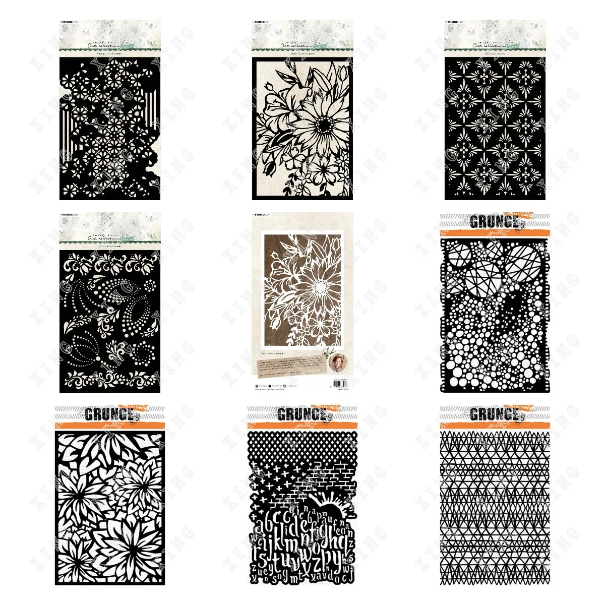 

2022 Pattern Flower Bouquet Wallpaper Dots Ornaments Background Letters Texture macrame Circle Sessentials Diy Layering Stencils