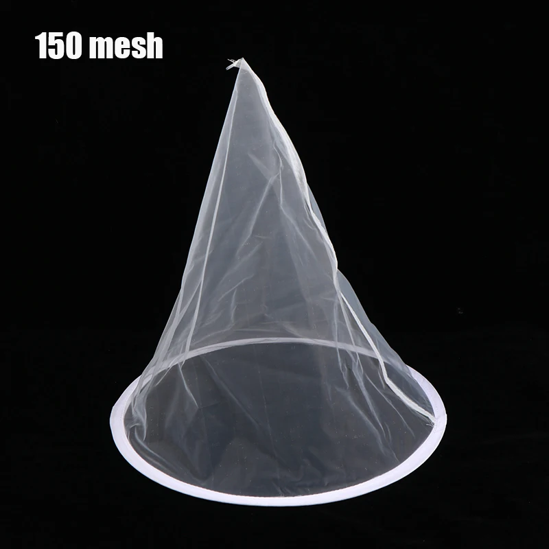 

1Pc 150 Mesh White Honey Filter Screen Nylon Cone Honey Fiber Net Layer Purifier Beekeeping Equipment Honey Extraction Tool
