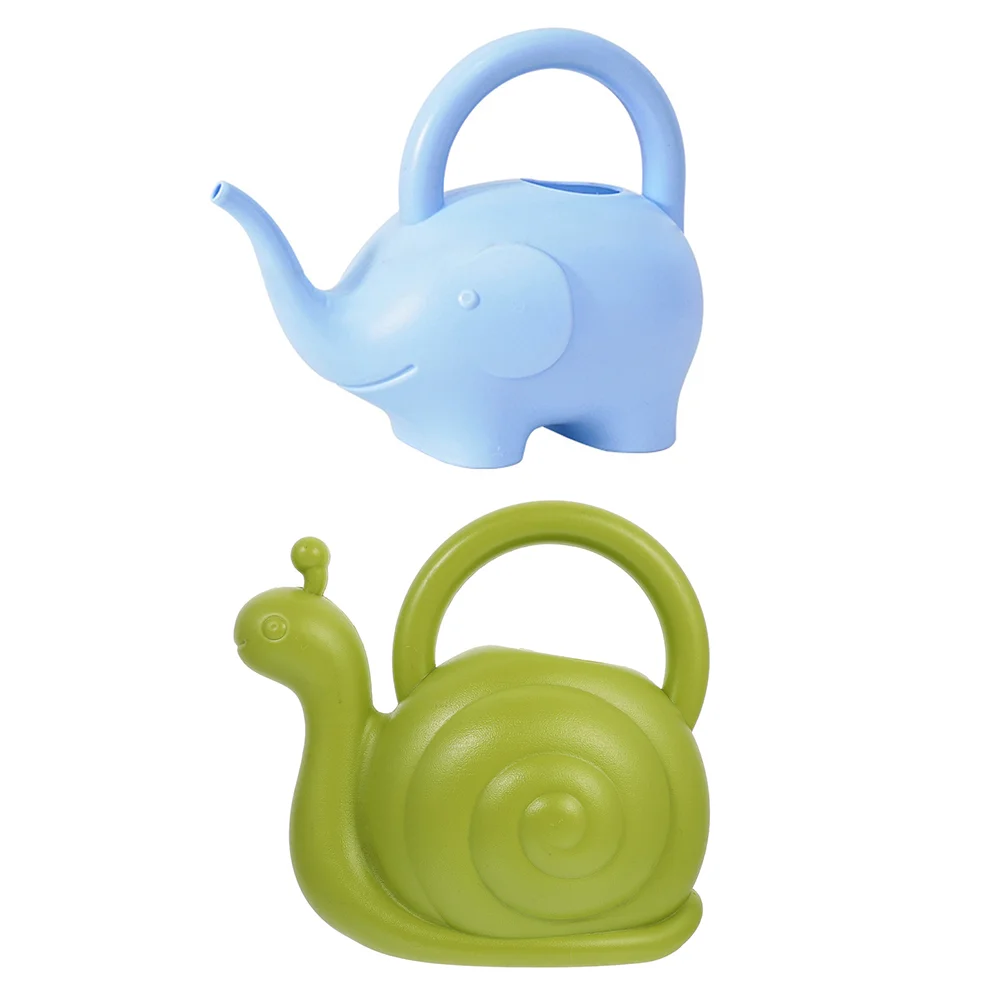 

2Pcs Animals Design Plant Watering Pot Watering Can Rational Capacity Water Sprinkler
