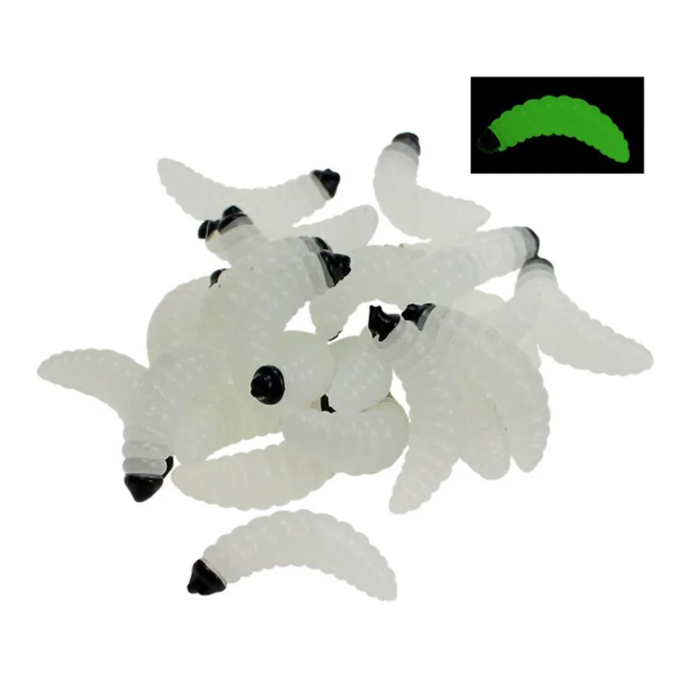 

Soft Plastics 125x Lure Soft Bait Bass Carp Bait Soft Bait 2cm About 0.4g/pcs Lifelike Worm Bait Realistic Shape