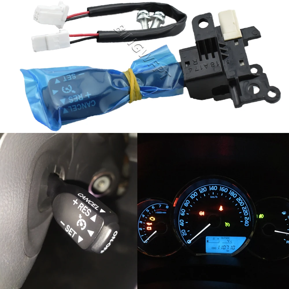 45186-02080-C0 Переключатель круиз-контроля для Toyota Corolla 2006-2009 84632-34011 45186-12010 84632-34017 846320 F010