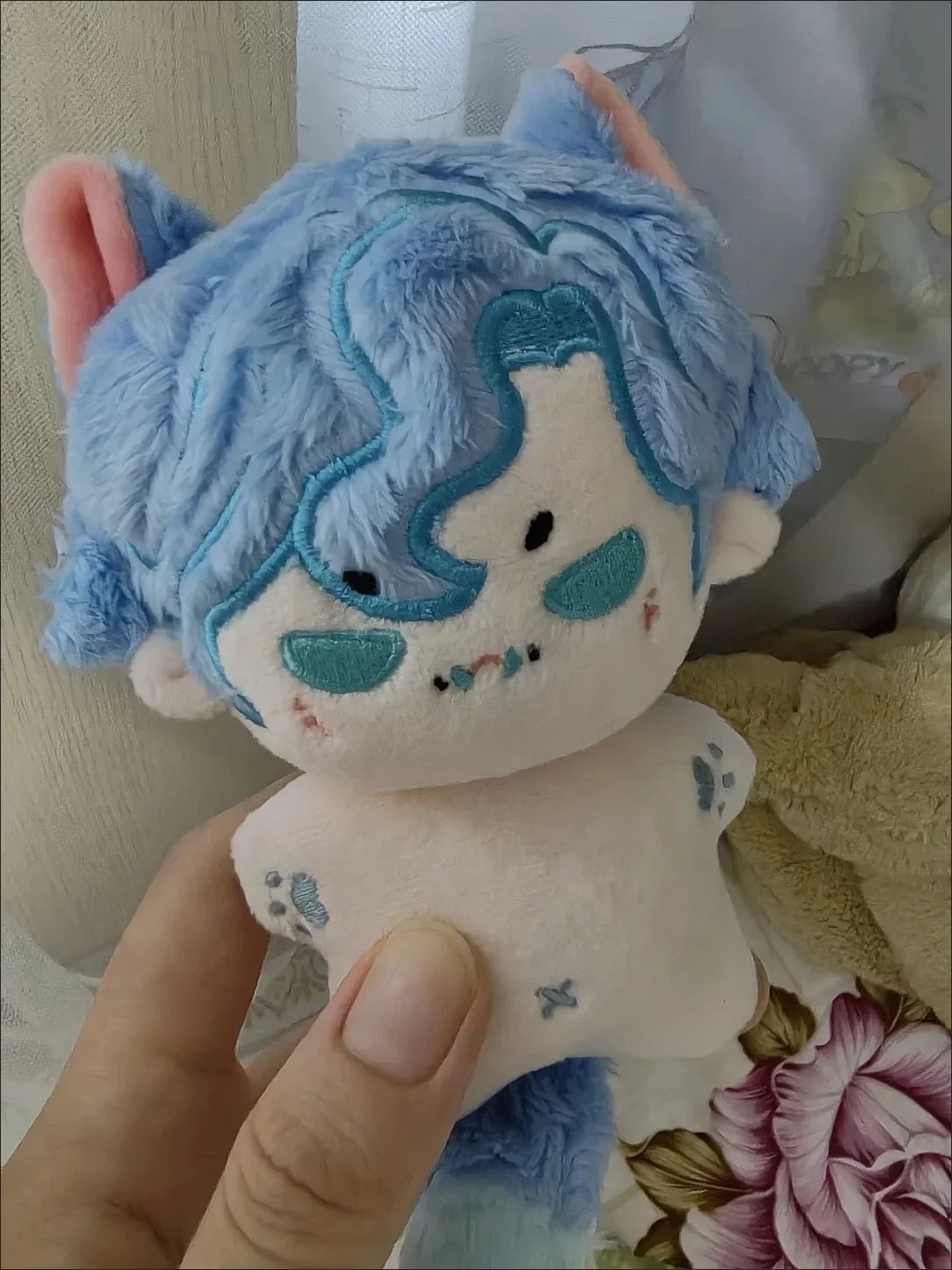 Игра аниме Identity V косплей Mercenary Naib Subedar 10 см милый очаровательный мягкий рюкзак