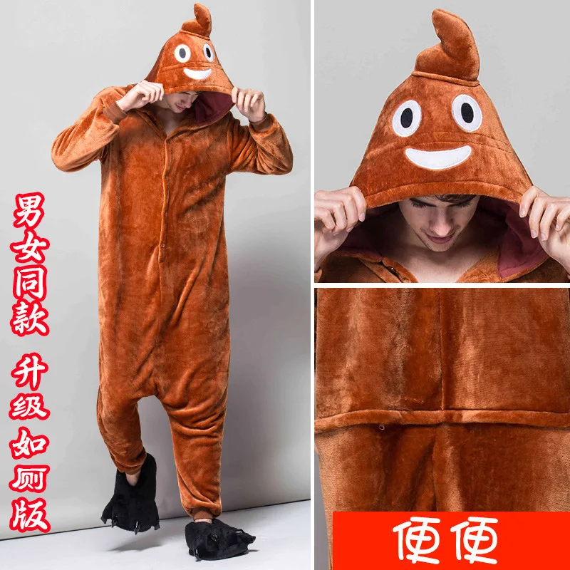 Пижама в виде единорога для взрослых зимняя одежда сна кигуруми панда кролик