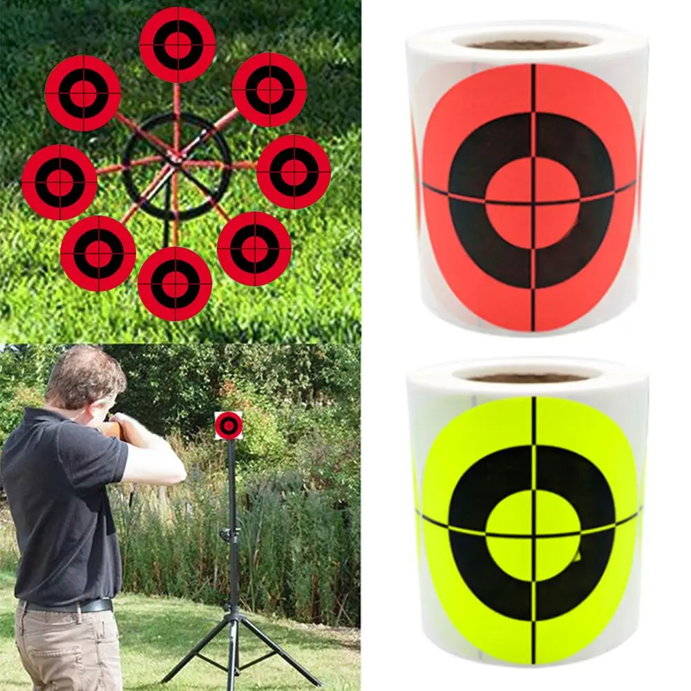 

Outdoor 200Pcs/Roll Splatter Self Adhesive Shooting Target Label Hunting Training Targets Stickers