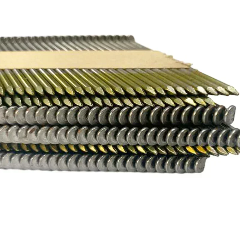 75 мм полиэтиленовые бумажные ленты с закрещенной головкой гвозди закатанным