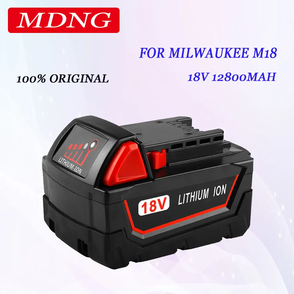 

Li-ion Tool Battery for Milwaukee M18 48-11-1815 48-11-1850 2646-20 2642-21CT Repalcement M18 Battery+free shipping