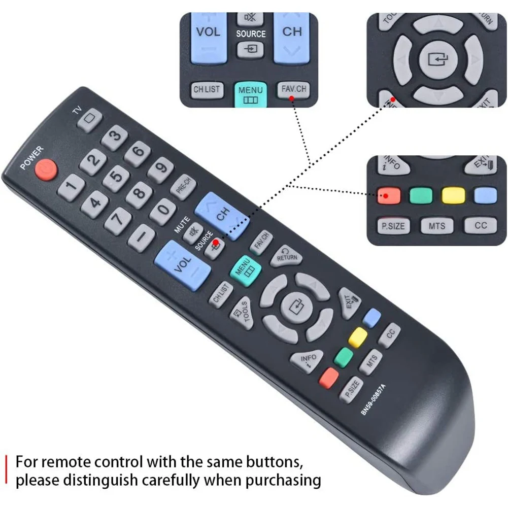 Двойной пульт дистанционного управления для Samsung Smart HD TV LS27EMNKUZM LS27EMNKUZS P2370HD P2570HD