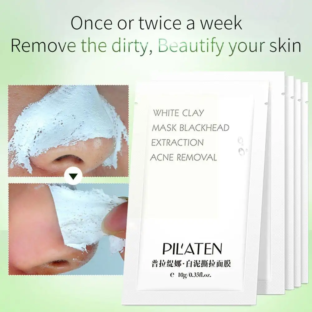 

White Clay Peel-off Cleaning Blackhead Acne Horny Deep Cleansing Moisturizing Remover Anti Newest Skin P6f3