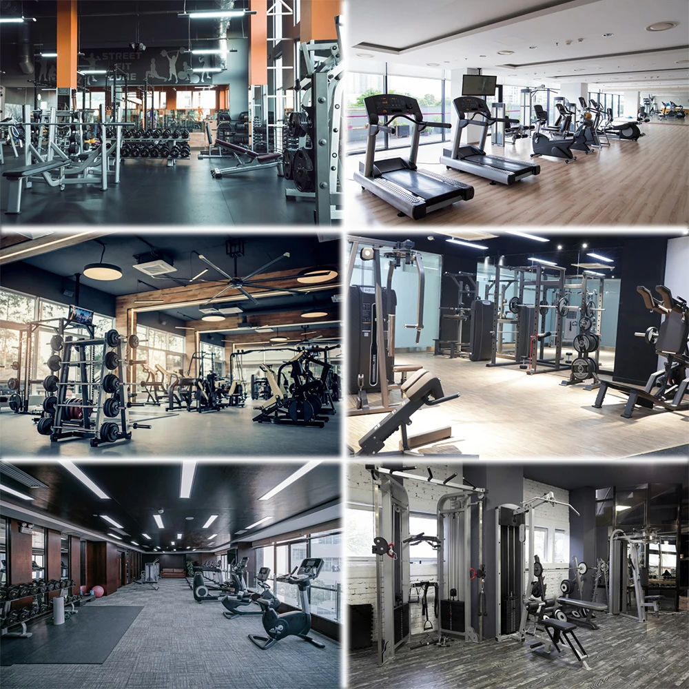 

Laeacco Gym Fitness Equipment Light Exercise Interior Sport Photography Backdrops Photographic Backgrounds For Photo Studio Prop