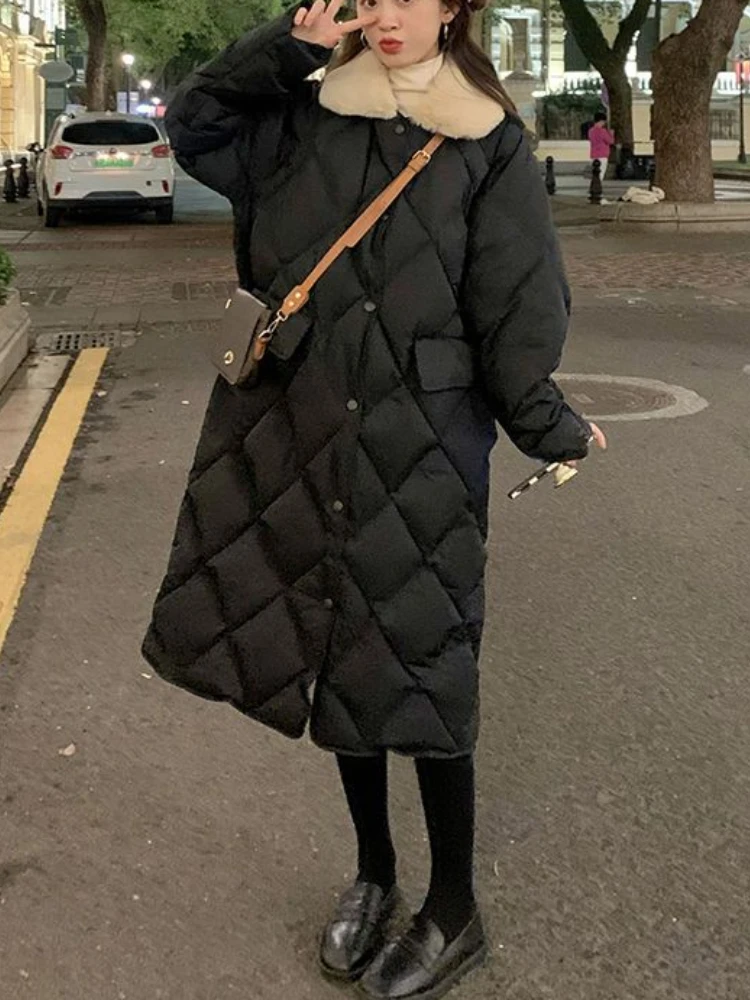 Women's Winter Coats New Fashion Long Sleeve Jackets Pocket Warm Thick Full Top Casual Outerwear Women Jacket Quilted Parkas enlarge