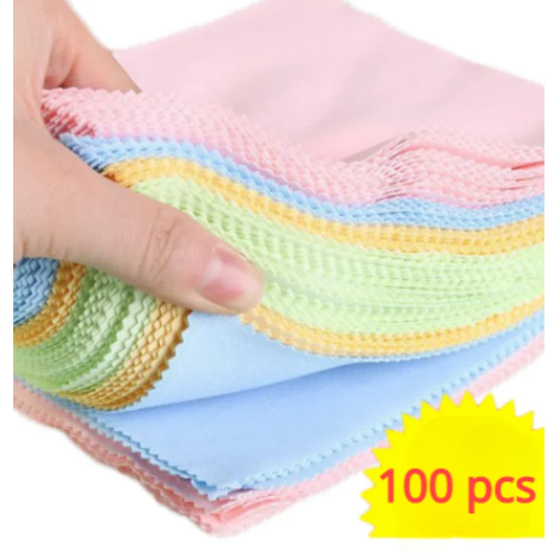 Microfiber Cleaning Cloth For Lens Phone Screen Cleaning Wipes Eyewear Accessory