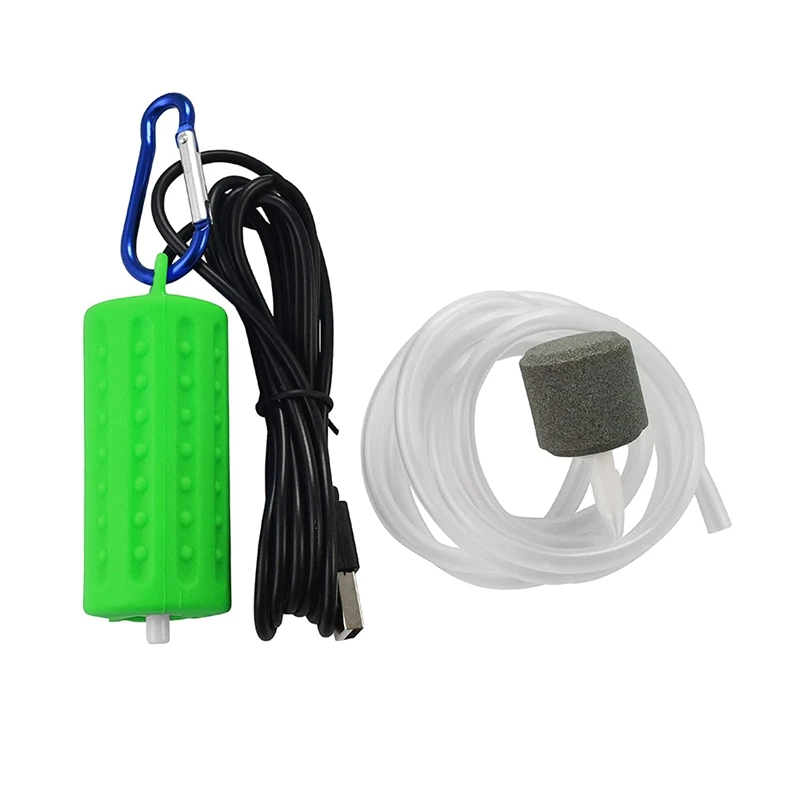 

Аквариумный воздушный насос-в комплекте воздушный камень и шланг-низкое энергопотребление-воздушный насос USB