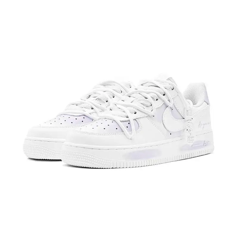 【Настроить】Nike Air Force 1 Обувь для скейтбординга Женские кроссовки DH2920-111