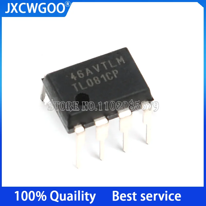 

10 шт. TL081CP TL081 DIP8 операционный усилитель IC чип новый оригинальный