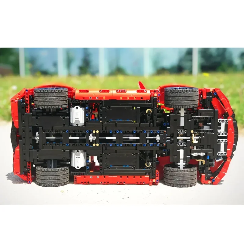 Новый MOC-32829 CR-V RC электрический суперкар модель строительного блока 3324 детали