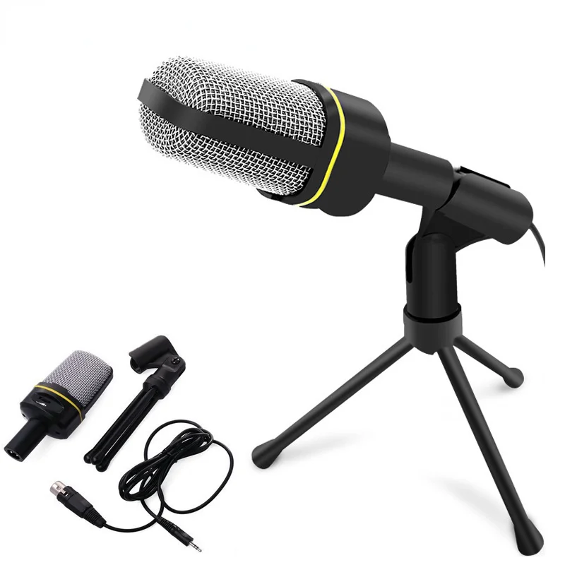 

Condenser Microphone Professional 3.5mm Wired Studio Capacitive Mic With Tripod Stand SF-920 For PC Computer Recording Hot Sale