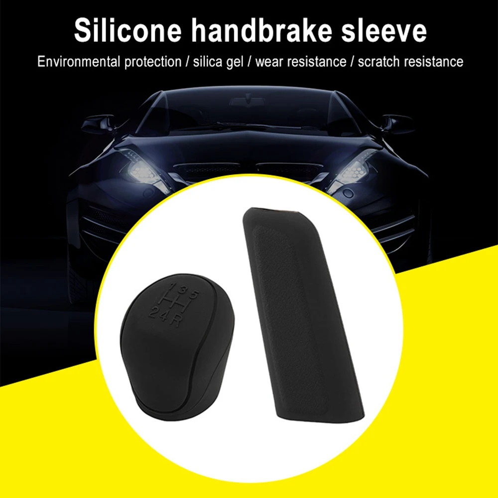 Универсальные автомобильные силиконовые чехлы для ручек переключения передач и