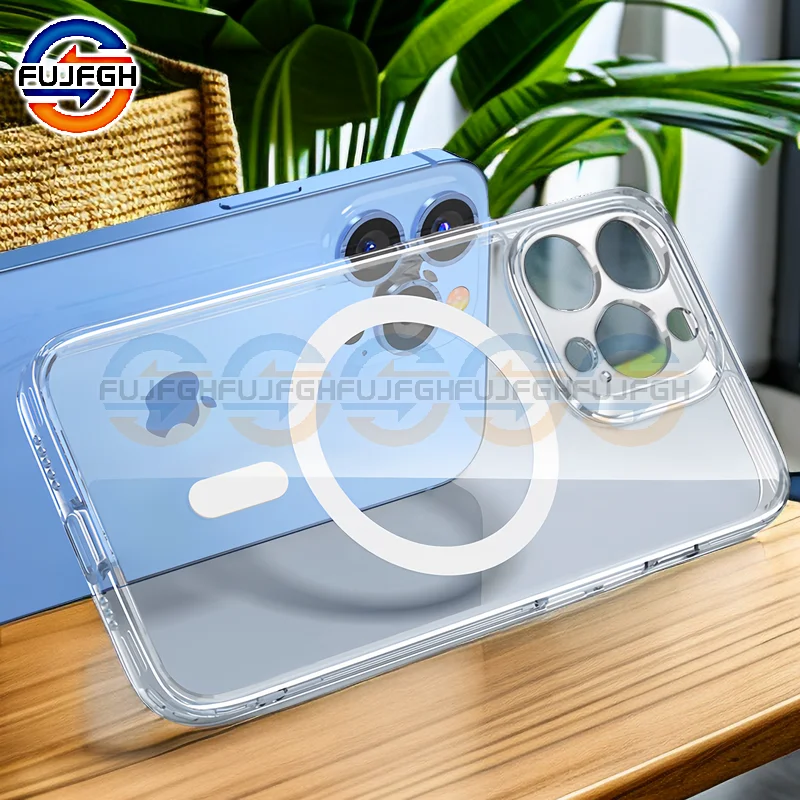 Оригинальный прозрачный Магнитный чехол для беспроводной зарядки Magsafe для iPhone 15 Plus 14 13 12 11 Pro Max X XR Mini, силиконовый чехол Оригинальный прозрачный Магнитный чехол для беспроводной зарядки Magsafe для iPhone 15 Plus 14 13 12 11 Pro Max X XR Mini, силиконовый чехол