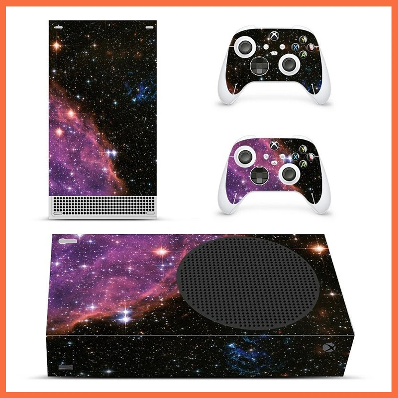 

Наклейка для консоли Xbox Series S, 2 контроллера