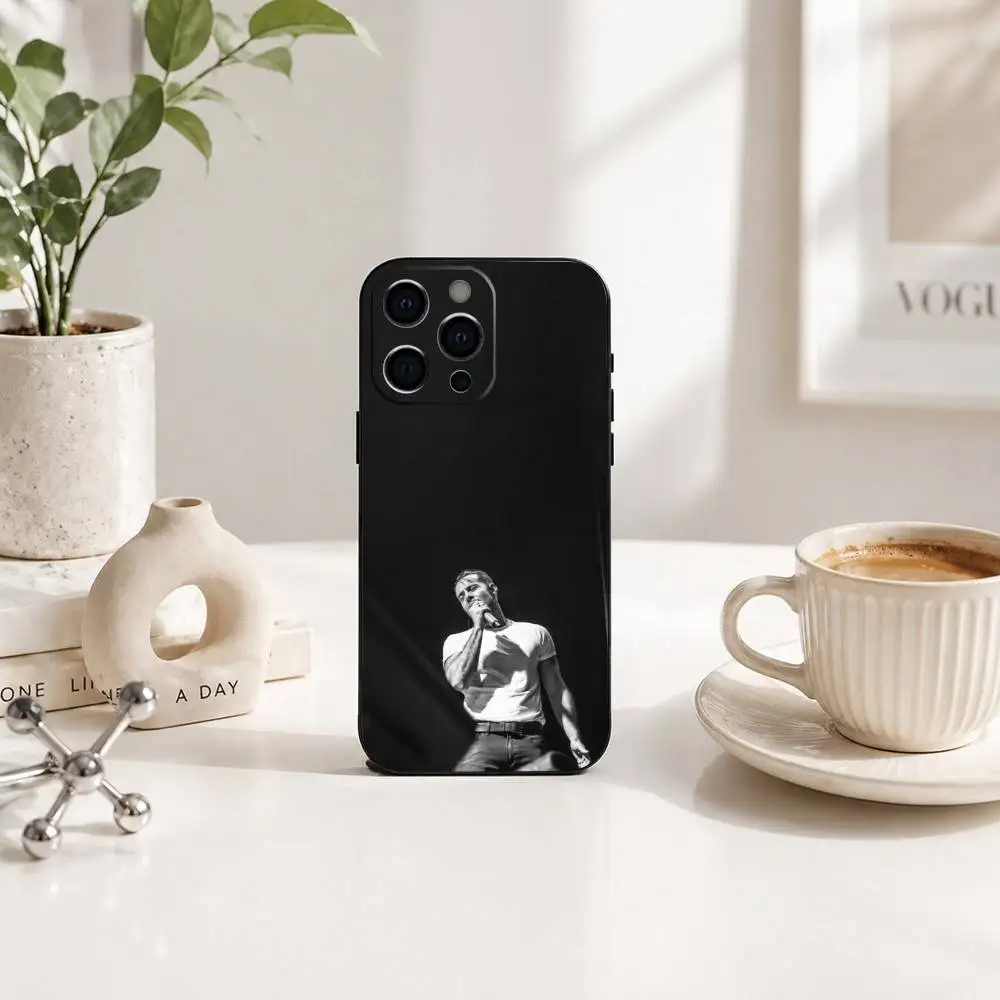 Фото Чехол для телефона S-Singer J-Jose Madero для iPhone 17, 16, 15, 14, 13, 12, 11 Plus, Pro Max и других моделей, мягкий черный чехол №4