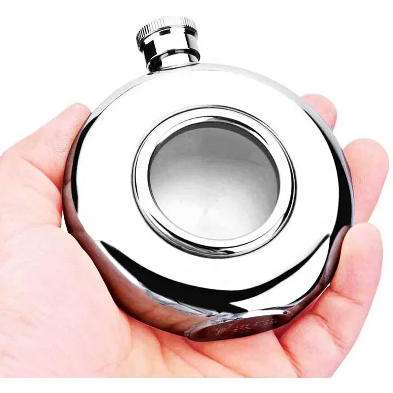 

Карманная фляга из нержавеющей стали 5 унций