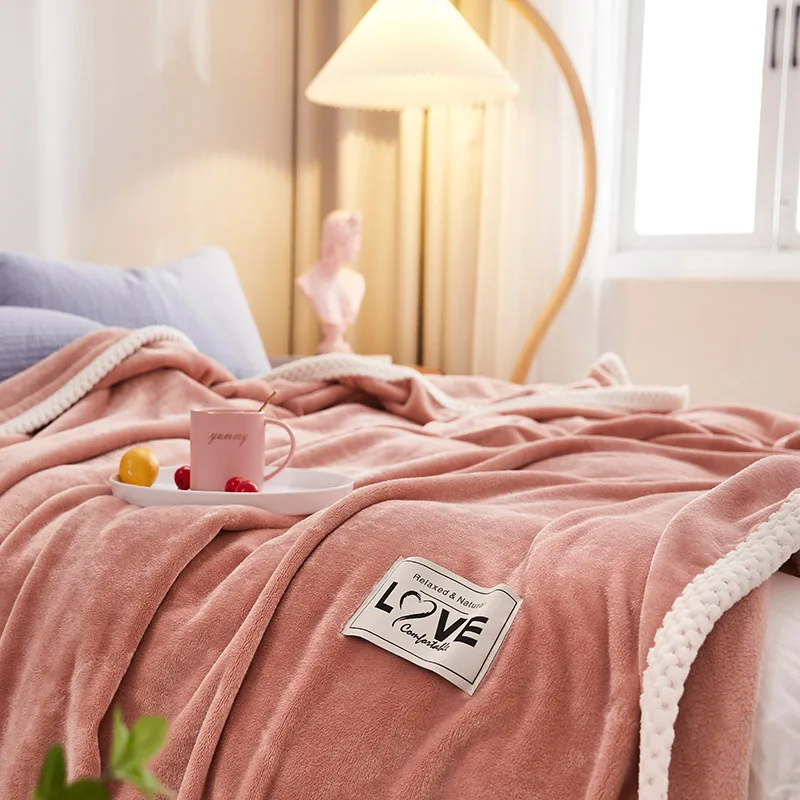 

Yinzam Luxury Solid Throw Blankets Warm Soft Large Blanket Thick Cover Bed Plaid Fluffy Sofa Blankets for Bedroom Free Shipping
