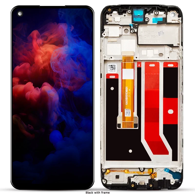 ЖК-дисплей для oppo a53s 2020 сенсорный экран на 6 5 клемм с формой замены