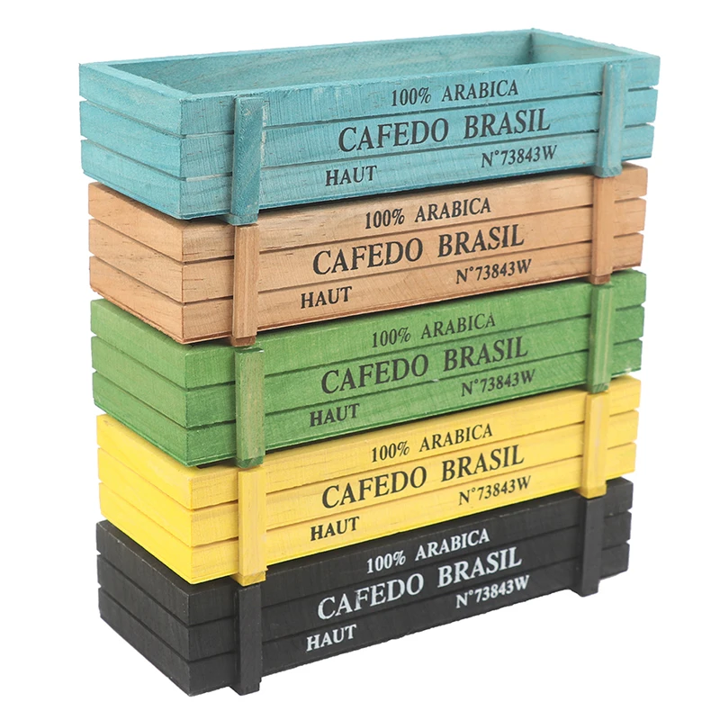 Деревянный горшок садовый для растений цветочный декоративный MicroLandscape | Дом и